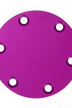 NRG NRG Horn Delete Plate Laser Logo - Purple Certified