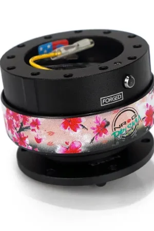 Time-Limited NRG NRG Quick Release Gen 2.0 - Black Body/ Pink & Teal Checkered Ring