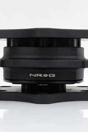 NRG NRG Quick Release Gen 2.0 - Gun Metal Body / Black Shinny Ring SFI Spec 42.1 Money Back Guarantee
