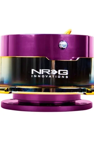 NRG NRG Quick Release Gen 2.5 - Purple Body / Neochrome Ring While Supplies Last