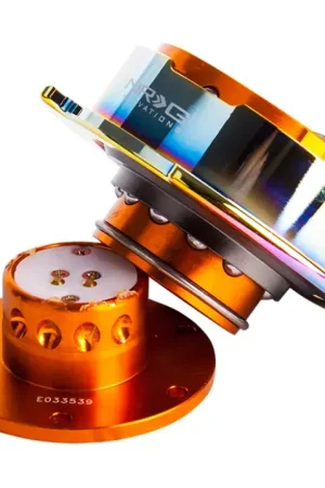 NRG NRG Quick Release Gen 2.5 - Rose Gold Body / Neochrome Ring Today Only