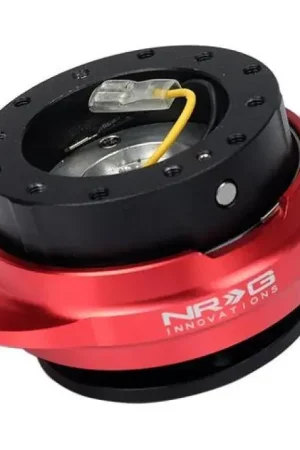 NRG NRG Quick Release Kit - Black Body/ Red Oval Ring Holiday Sale