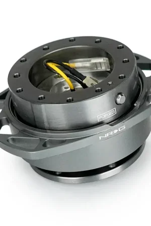 Special Offer NRG NRG Quick Release Kit Gen 257 - GunMetal Body / GunMetal Cutout Ring