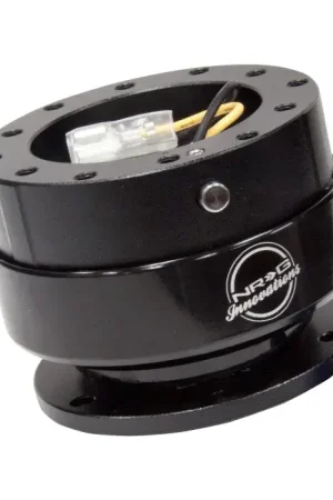 NRG NRG Quick Release SFI Spec 42.1 - Black Body / Black Ring Warranty Included