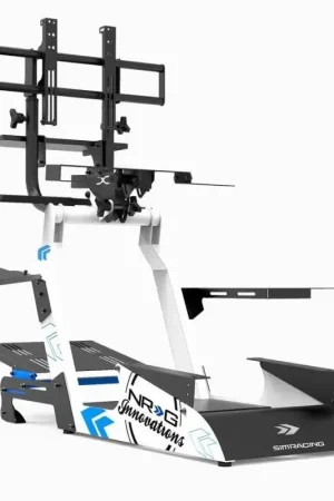 Popular NRG NRG Racing Simulator Stand for Logitech, Thrustmaster, and Fanatec