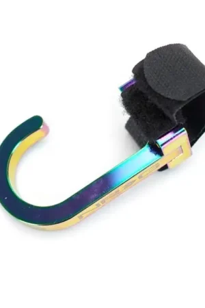 Luxury NRG NRG Steering Wheel Hook CNC Aluminum w/ Laser Logo - Neon Green