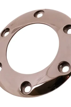 NRG NRG Steering Wheel Horn Button Ring - Black Chrome Trusted Brand