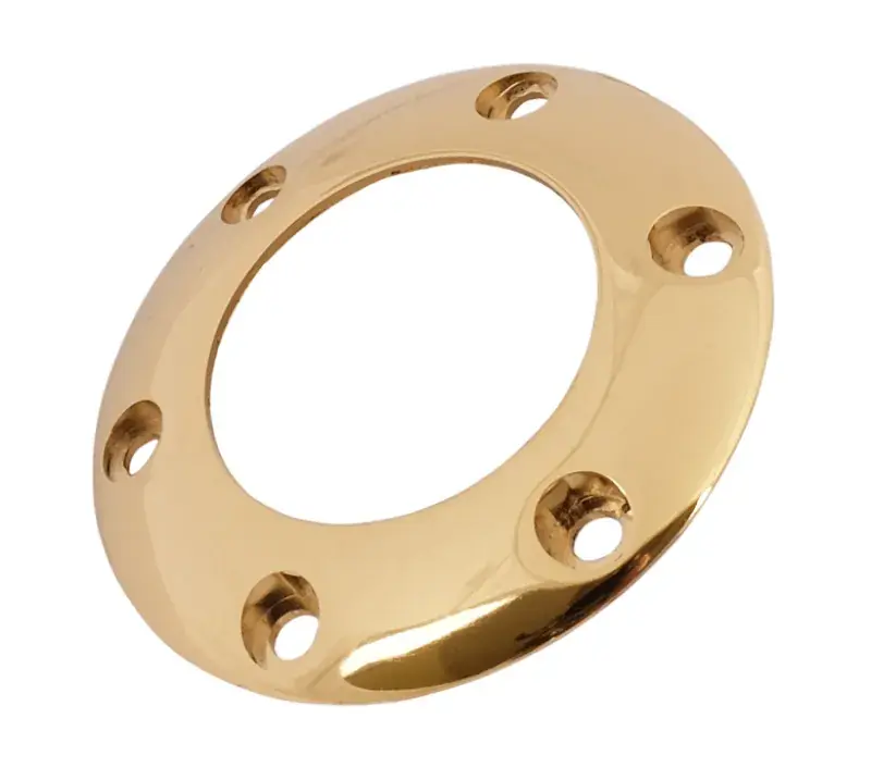 NRG NRG Steering Wheel Horn Button Ring - Chrome Gold Special Discount