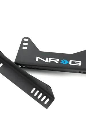 Top Rated NRG NRG Tall Aluminum Side Mount Bracket (Pairs) - Silver