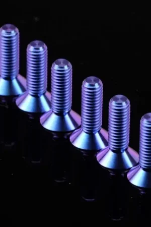 Today Only NRG NRG Titanium Purple Steering Wheel Screw Kit Upgrade- Conical 12mm