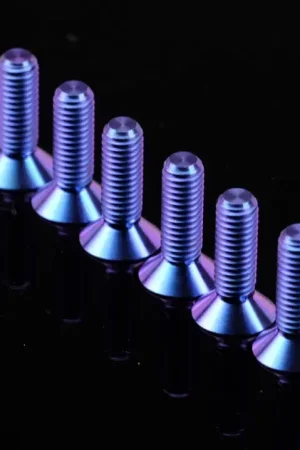 NRG NRG Titanium Steering Wheel Screw Upgrade Kit (Conical) - Purple Reduced Price