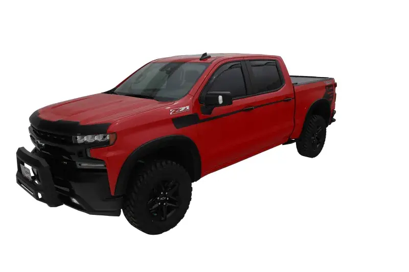 Buy Online Bushwacker OE-Style 4PC Fender Flares Black Smooth 4pc (Silverado 1500 19-21)