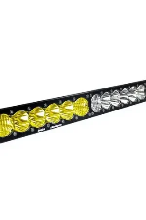 Place Order Baja Designs OnX6 Arc Series Dual Control Pattern 30in LED Light Bar - Amber/White