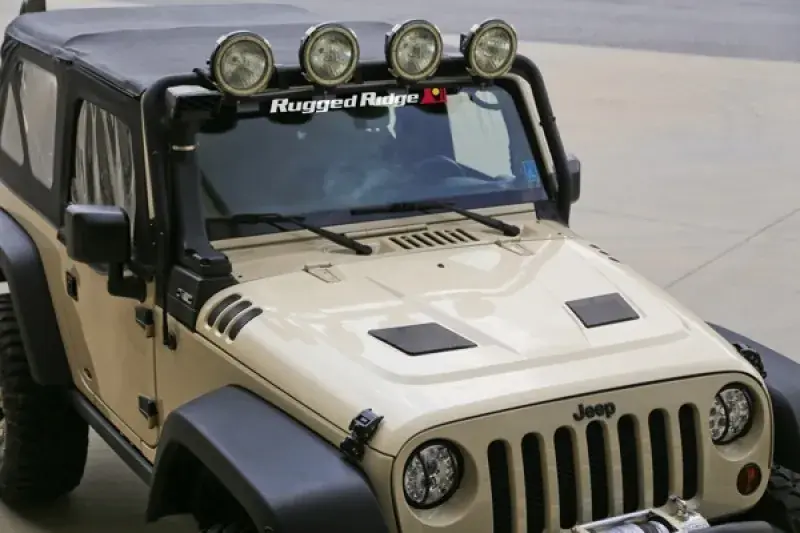 Rugged Ridge Performance Vented Hood 07-18 Jeep Wrangler JK Price Cut