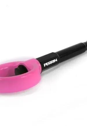 Perrin Perrin 08-14 Subaru WRX/STI Hatchback Tow Hook Kit (Rear) - Hyper Pink Weekend Sale