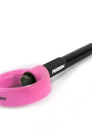 Viral Perrin Perrin 08-14 Subaru WRX/STI Sedan Tow Hook Kit (Rear) - Hyper Pink