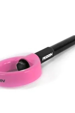 Perrin Perrin 2022 Subaru WRX / 18-21 Crosstrek / 14-21 Forester Tow Hook Kit (Front) - Hyper Pink Luxury