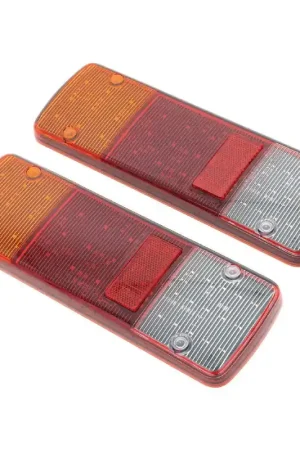 Hulk 4x4 Pkt 2 12/24V LED Stop/Tail/Indicator/Reverse Combination Lamps Special Discount