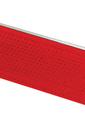 Worldwide Shipping Ignite Pkt 2 Red Reflector 3M Self Adhesive Mounting Base 70 X 30 X 6mm