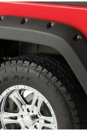 Bushwacker Pocket Style Fender Flares 2pc (F-250 Super Duty 17-18) Same Day Shipping