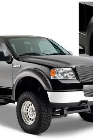 Bushwacker Pocket Style Fender Flares 66.0/78.0/96.0" Bed 4pc (F-150 Styleside 04-08) Exclusive