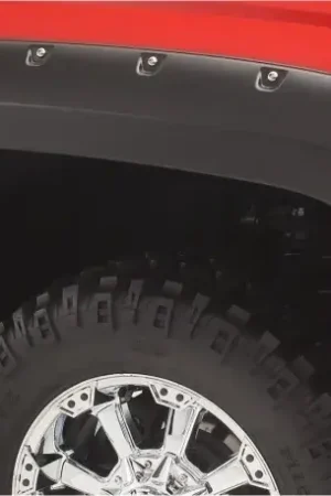 Bushwacker Pocket Style Flares 4pc - Black 4pc (Silverado 1500 19-21) Weekend Sale