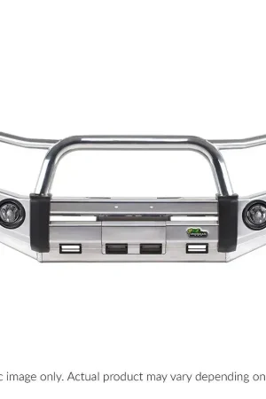 Fresh Stock Ironman 4x4 Polished Alloy Bull Bar (Triton MQ 15+)