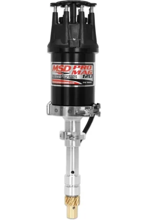 MSD Pro Mag 12LT Generator, Short, Black Supplied with a bronze gear, band clamp, cap and rotor. Limited Offer