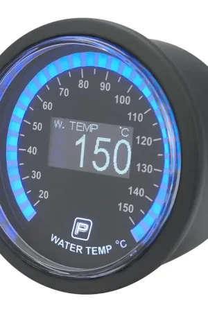 Proflow Pro Series Digital Electrical Water Temperature Gauge 52mm 20-150 C w/Sensor LED Backlight Editor’s Pick