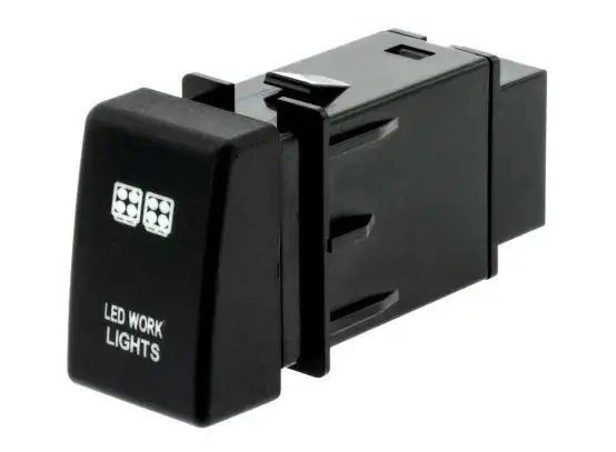 Hulk 4x4 Push Button Switch Work Lights - Blue (Colorado/D-Max 12-16) Direct From Manufacturer