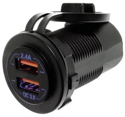 Hulk 4x4 Quick Charge QC3.0 Dual USB Socket Secure Checkout