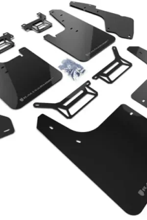 Get Yours Rally Armor Rally Armor 12-24 Toyota 4Runner Black UR Mud Flap w/Grey Logo