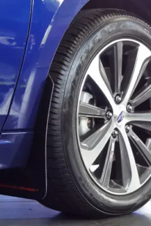 Free Delivery Rally Armor Rally Armor 15-19 Subaru Legacy Black UR Mud Flap w/ Grey Logo