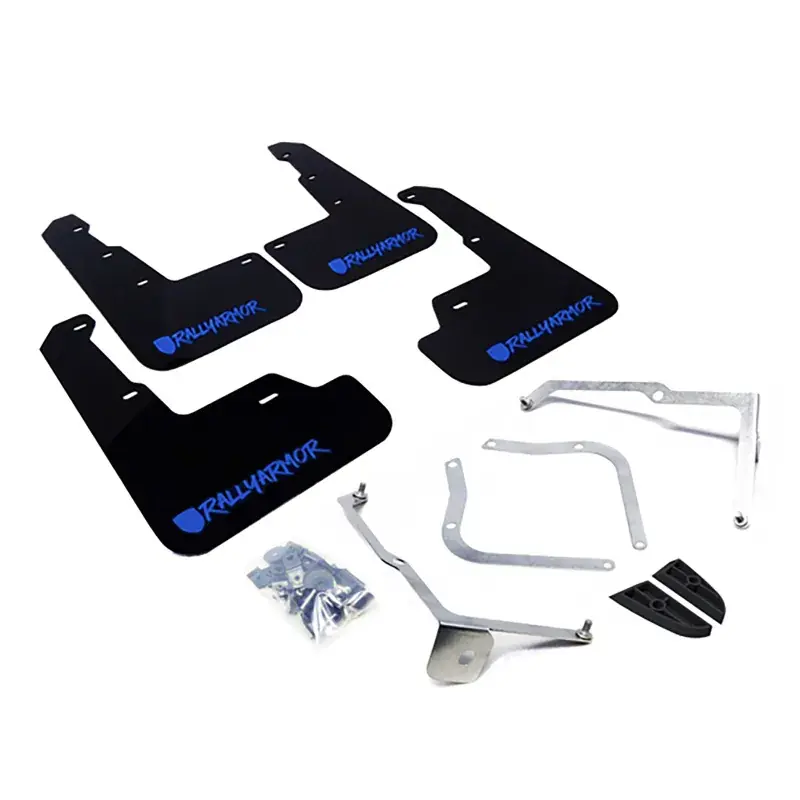 Rally Armor Rally Armor 15-21 Subaru WRX/STI Black Mud Flap Blue Altered Font Logo Wholesale