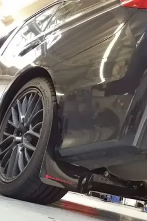 Rally Armor Rally Armor 15-21 Subaru WRX/STI Blue UR Mud Flap w/White Logo Limited Edition