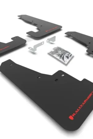 Best Price Rally Armor Rally Armor 16-24 Dodge Durango GT/Hellcat/RT/SRT 392/SXT Black UR Mud Flap Red Logo