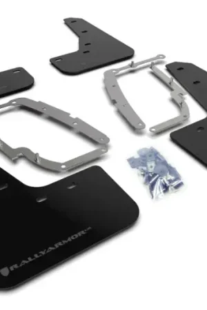 Rally Armor Rally Armor 17-23 Tesla Model 3 Black UR Mud Flap w/Dark Grey Logo Clearance