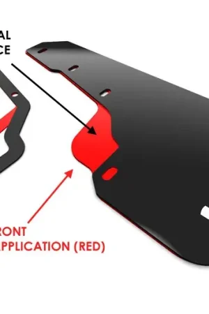 Rally Armor Rally Armor 18-23 Subaru Crosstrek Black Mud Flap w/Blue Logo (Front Only) Get Yours