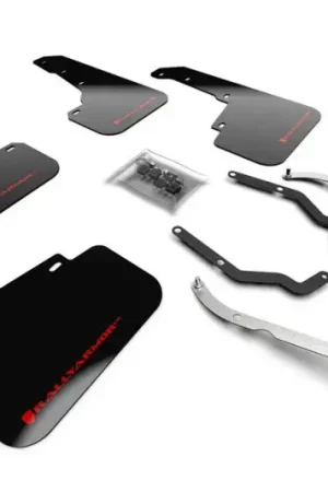 Rally Armor Rally Armor 18-23 Subaru Crosstrek Black UR Mud Flap w/Red Logo No Minimum Order