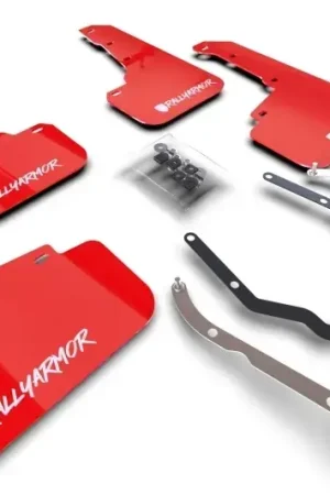 Secure Checkout Rally Armor Rally Armor 18-23 Subaru Crosstrek Red UR Mud Flaps - White Logo Altered Font