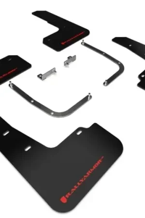 Rally Armor Rally Armor 19-21 Hyundai Veloster Turbo/2.0/R-Spec Black UR Mud Flap w/Red Logo Wholesale
