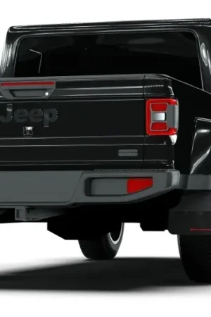 Affordable Rally Armor Rally Armor 19-24 Jeep Gladiator JT (Incl. Overland/Sport/Sport S) Black Mud Flap w/Red Logo