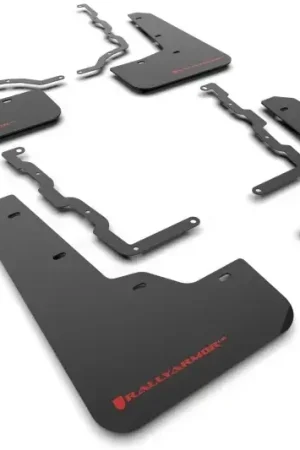 Rally Armor Rally Armor 20-24 Ford Puma ST Black Mud Flap w/Red Logo Limited Offer
