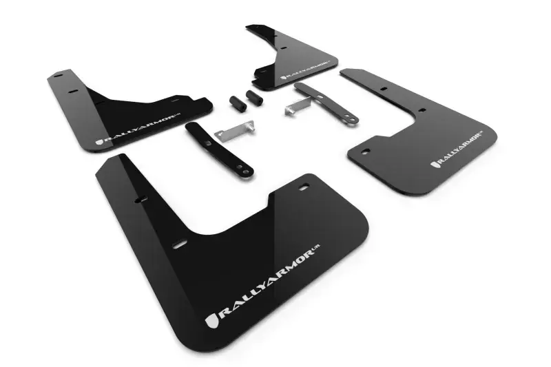 Rally Armor Rally Armor 2024 Hyundai Elantra Black Mud Flap White Logo One Day Deal