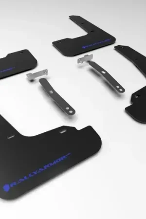 Rally Armor Rally Armor 21-23 Hyundai Elantra Black UR Mud Flap w/Blue Logo Markdown