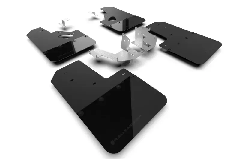 Rally Armor Rally Armor 21-24 Ford Bronco (Plstc Bmpr + RR - NO Rptr/Sprt) Blk Mud Flap w/Met. Blk Logo Order Now