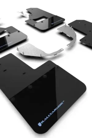 Rally Armor Rally Armor 21-24 Ford Bronco (Steel Bmpr + RB - NO Rptr/Sprt) Blk Mud Flap w/Area Blue Logo Seasonal Sale