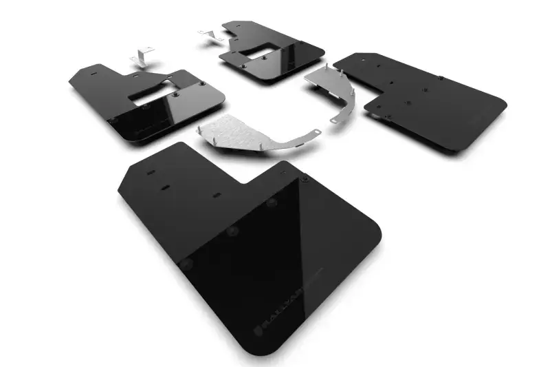 Today Only Rally Armor Rally Armor 21-24 Ford Bronco (Steel Bmpr + RB - NO Rptr/Sprt) Blk Mud Flap w/Met. Blk Logo