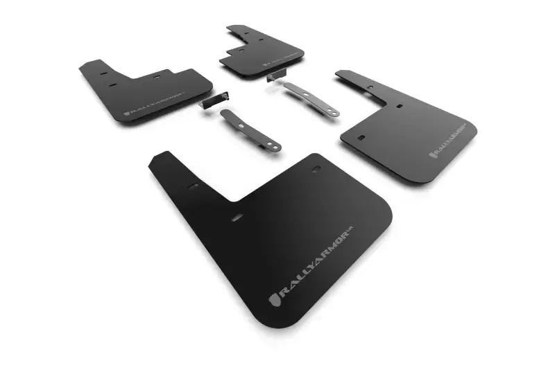 Special Discount Rally Armor Rally Armor 22-23 Hyundai Kona N Black UR Mud Flap w/Grey Logo