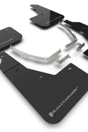 Rally Armor Rally Armor 22-24 Hyundai Ioniq 5 Black Mud Flap w/Silver Logo Discount